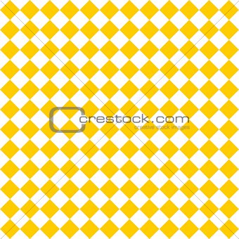Tile yellow and white vector pattern