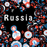 Russian design background