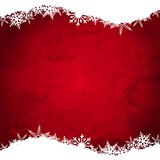 Grunge Christmas snowflake background 
