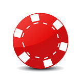 poker chip icon 