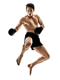 boxer boxing kickboxing muay thai kickboxer man