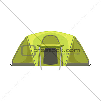 Large Green Bright Color Tarpaulin Tent