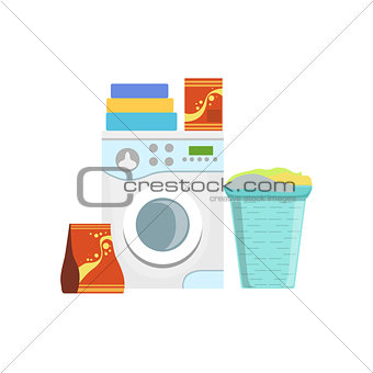 Clothes Washing Household Equipment Set