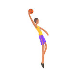 Very Tall Basketball Player Action Sticker