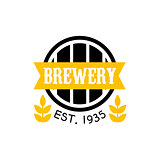 Brewery Logo Design Template