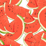 Juicy summer watermelon