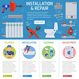 Plumbing Service infographics