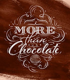 Poster chocolate brown