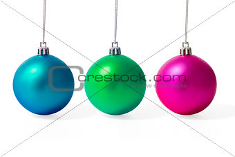 Set of Christmas balls 