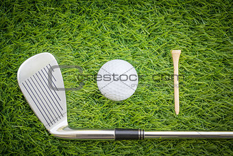 Sport object related to golf equipment 