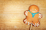 Christmas gingerbread man