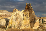 Unusual Mountains in Cappadocia