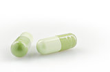 Two Green Capsules