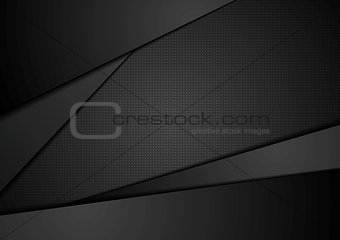 Black abstract corporate background