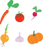 Vegetables set