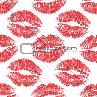 Lips print seamless