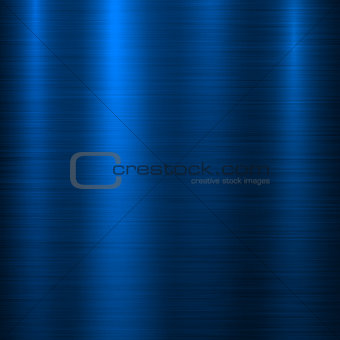Blue Metal Technology Background