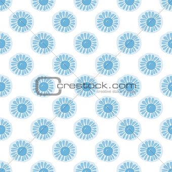 Seamless pattern floral ornament background.