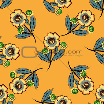 Abstract Floras pattern background.