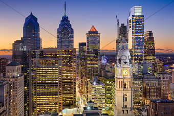 Philadelphia, Pennsylvania Skyline