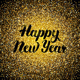 Happy New Year Gold Design