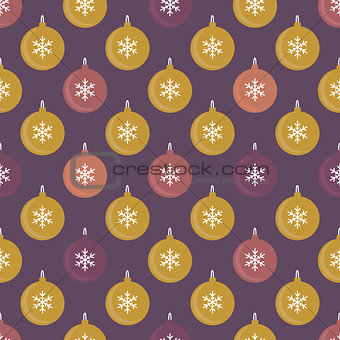 Seamless pattern with balls for packaging, textile or web