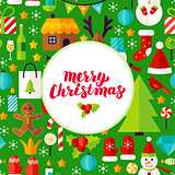 Merry Christmas Greeting Poster