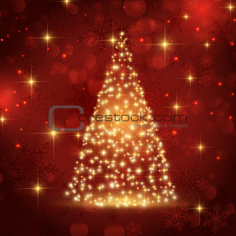 Sparkling Christmas tree 