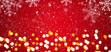 Red festive Christmas background