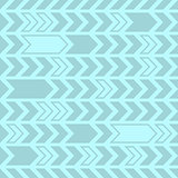 Decorative seamless pattern abstract arrows design