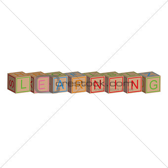 Learning with toy blocks