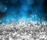 Silver sparkly crystal background