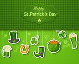Poster, banner or background for Happy St Patricks day.