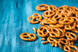 Salty snacks mini pretzels