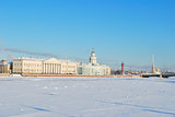 St. Petersburg in winter