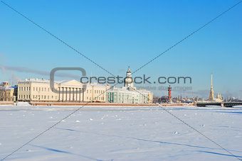 St. Petersburg in winter