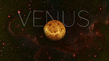 Planet Venus. Elements of this image furnished by NASA.
