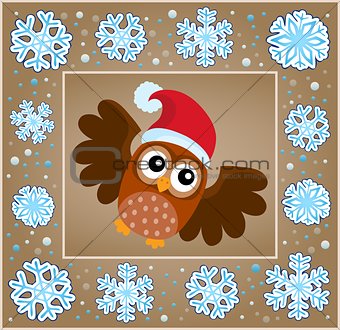 Christmas decorative greeting card 5