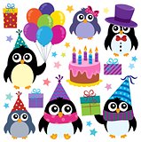 Party penguins theme set 1