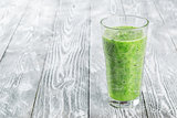 Fresh Green Smoothie from Fruit and Vegetables