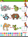 subtraction educational game