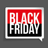 Black Friday sale vector