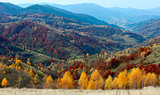 Autumn in the Carpathian mountains