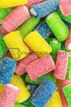 fruit sugar colorful gummy candy