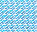 blue Waves pattern abstract