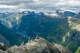 Dalsnibba mountain viewpoint, Norway
