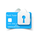 Credit Card Protection Concept Icon