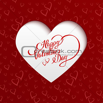 Happy Valentines Day Greeting Card