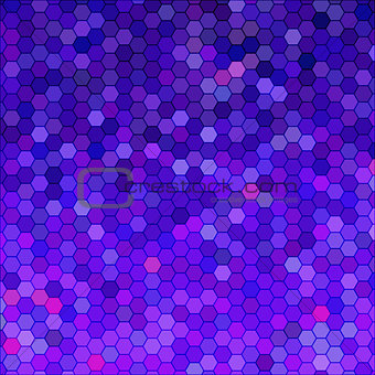 abstract vector geometric hexagon background