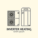 House Heating Logo Template